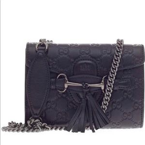 📍SOLD📍Guccissima mini Emily bag